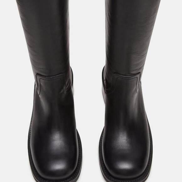 Steve Madden Riggs Black Leather black - Picture 5 of 6